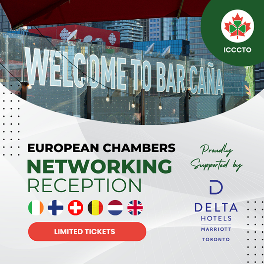 Join us for a European Chambers Networking Reception at Bar Caña, Toronto